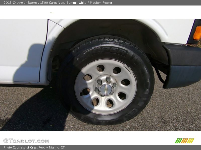 Summit White / Medium Pewter 2013 Chevrolet Express 1500 Cargo Van