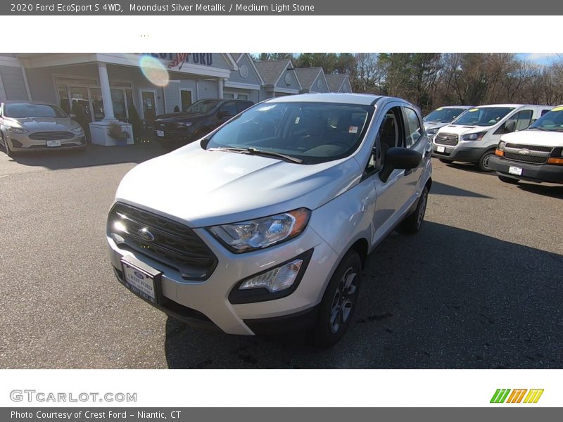 Moondust Silver Metallic / Medium Light Stone 2020 Ford EcoSport S 4WD