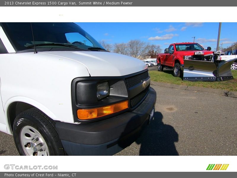 Summit White / Medium Pewter 2013 Chevrolet Express 1500 Cargo Van