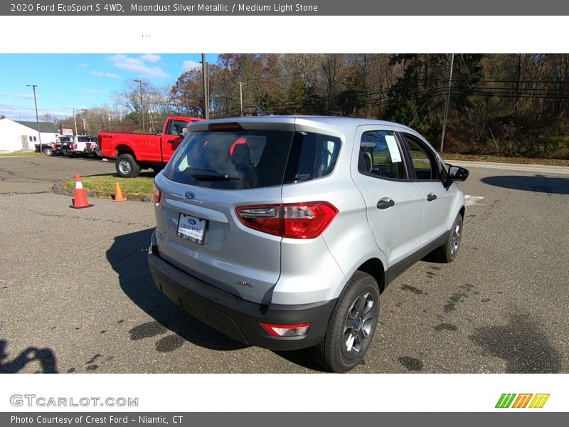 Moondust Silver Metallic / Medium Light Stone 2020 Ford EcoSport S 4WD