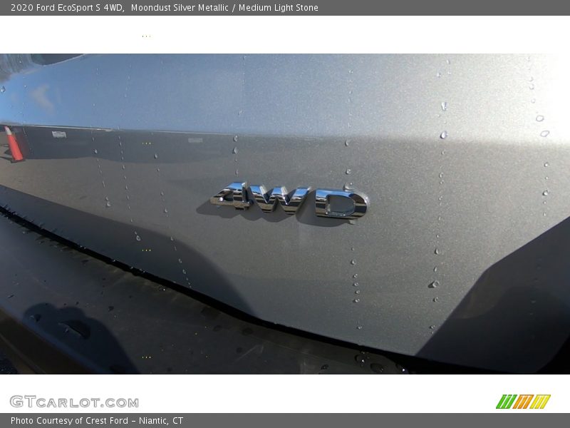 Moondust Silver Metallic / Medium Light Stone 2020 Ford EcoSport S 4WD