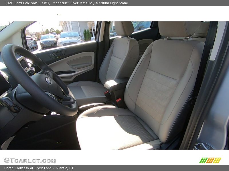 Moondust Silver Metallic / Medium Light Stone 2020 Ford EcoSport S 4WD