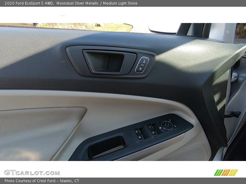 Moondust Silver Metallic / Medium Light Stone 2020 Ford EcoSport S 4WD