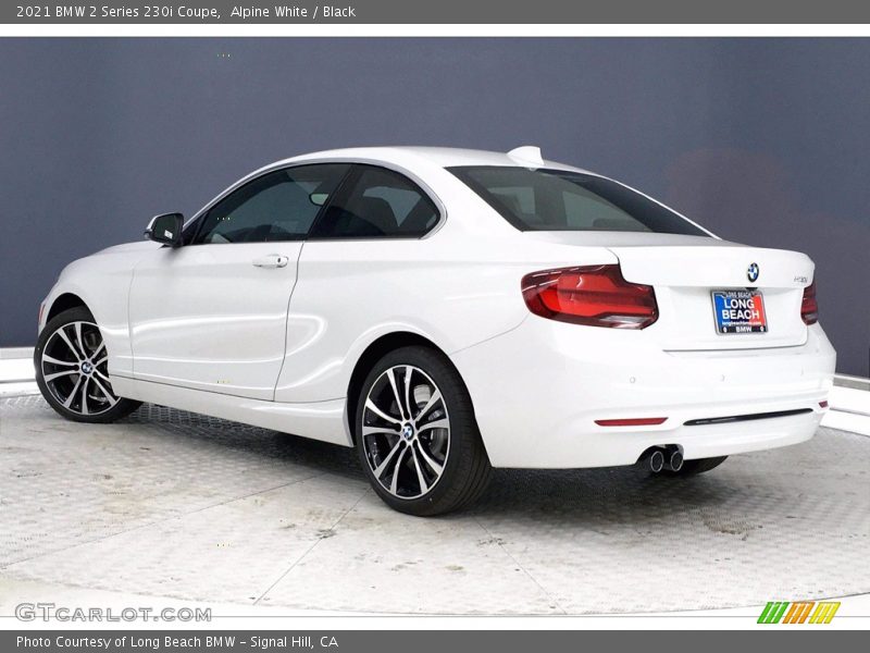 Alpine White / Black 2021 BMW 2 Series 230i Coupe