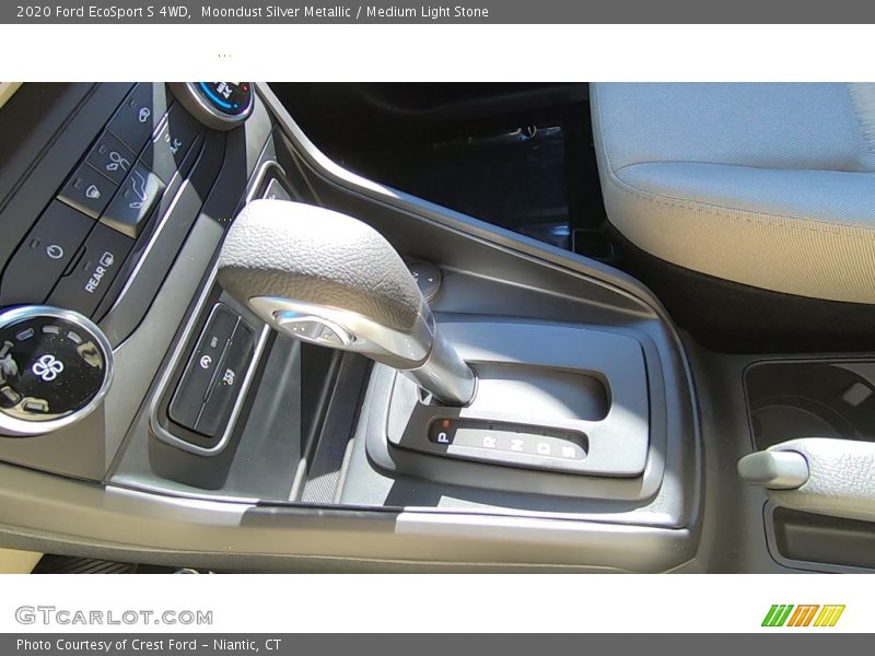 Moondust Silver Metallic / Medium Light Stone 2020 Ford EcoSport S 4WD