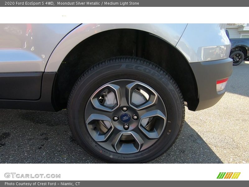 Moondust Silver Metallic / Medium Light Stone 2020 Ford EcoSport S 4WD