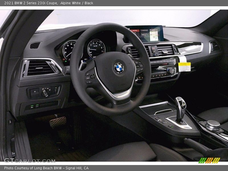 Alpine White / Black 2021 BMW 2 Series 230i Coupe