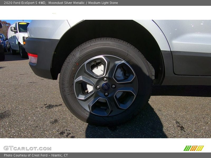 Moondust Silver Metallic / Medium Light Stone 2020 Ford EcoSport S 4WD