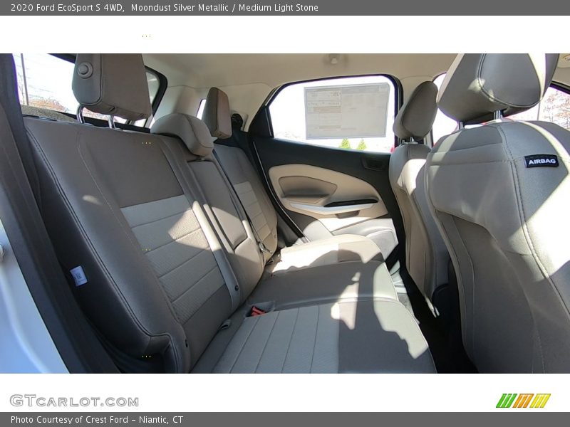 Moondust Silver Metallic / Medium Light Stone 2020 Ford EcoSport S 4WD