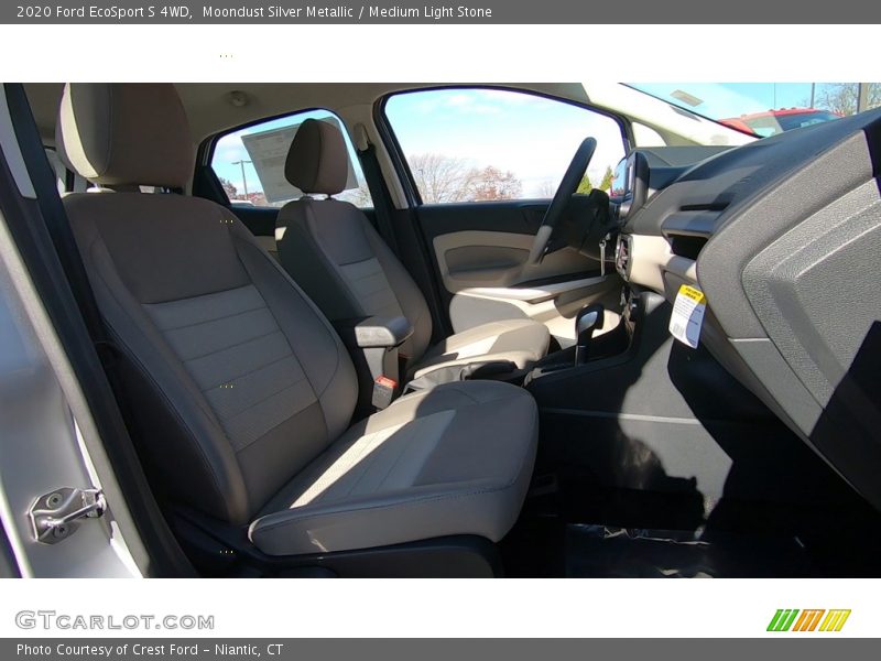 Moondust Silver Metallic / Medium Light Stone 2020 Ford EcoSport S 4WD