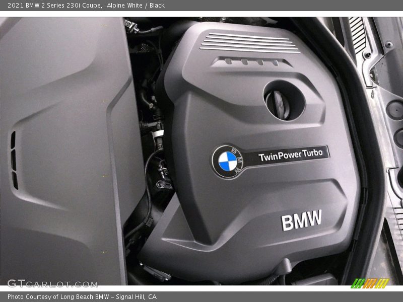 Alpine White / Black 2021 BMW 2 Series 230i Coupe