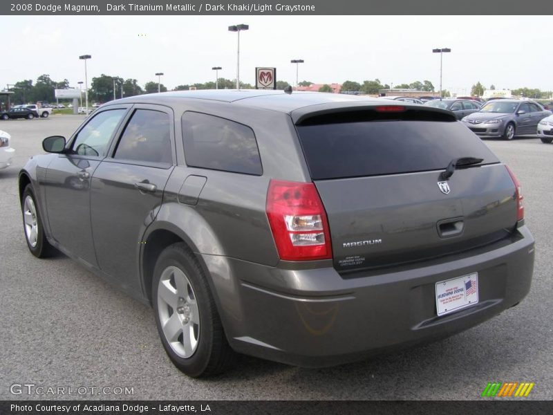 Dark Titanium Metallic / Dark Khaki/Light Graystone 2008 Dodge Magnum