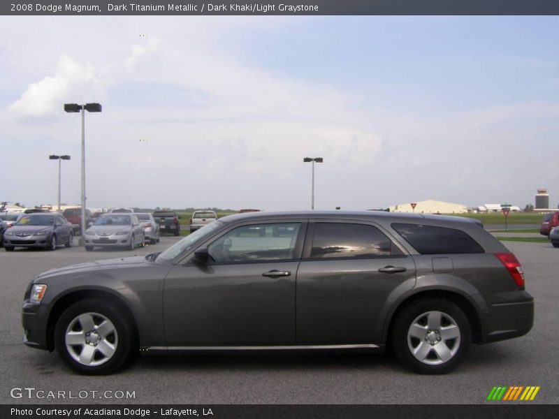 Dark Titanium Metallic / Dark Khaki/Light Graystone 2008 Dodge Magnum