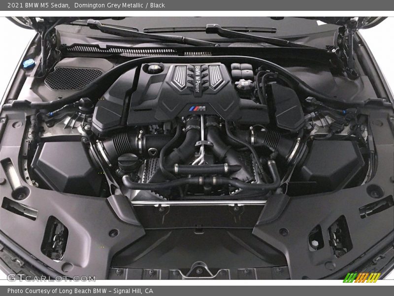 2021 M5 Sedan Engine - 4.4 Liter M TwinPower Turbocharged DOHC 32-Valve VVT V8
