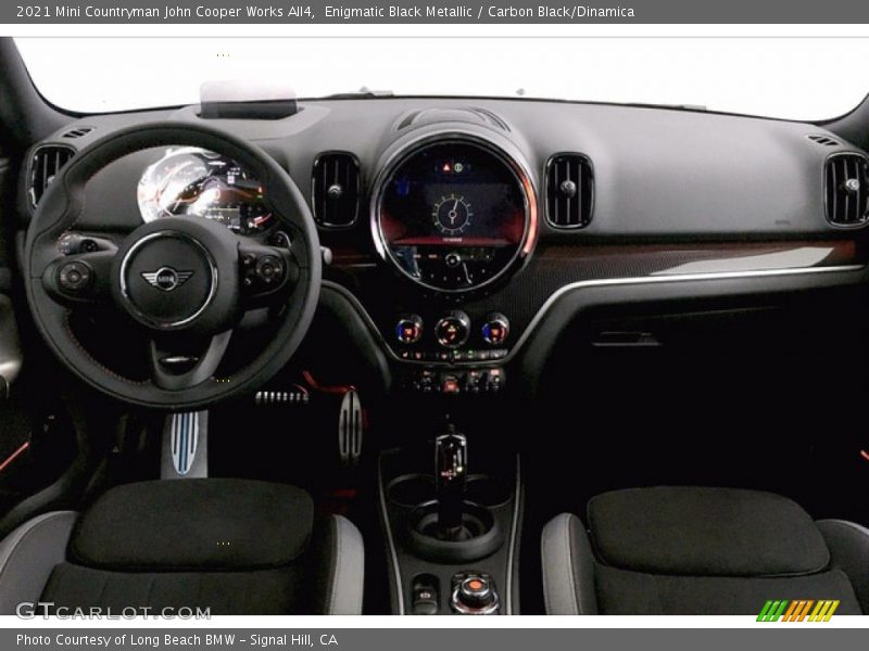 Enigmatic Black Metallic / Carbon Black/Dinamica 2021 Mini Countryman John Cooper Works All4