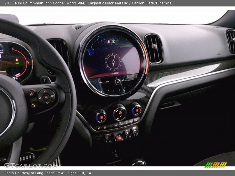 Enigmatic Black Metallic / Carbon Black/Dinamica 2021 Mini Countryman John Cooper Works All4