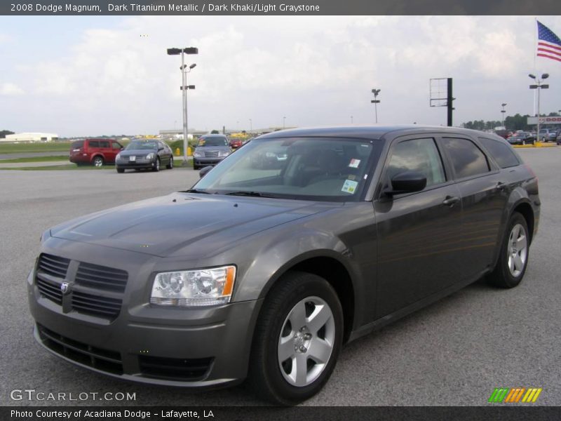 Dark Titanium Metallic / Dark Khaki/Light Graystone 2008 Dodge Magnum