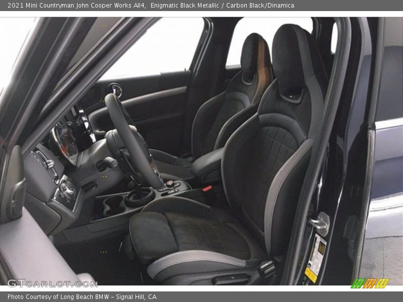 Enigmatic Black Metallic / Carbon Black/Dinamica 2021 Mini Countryman John Cooper Works All4