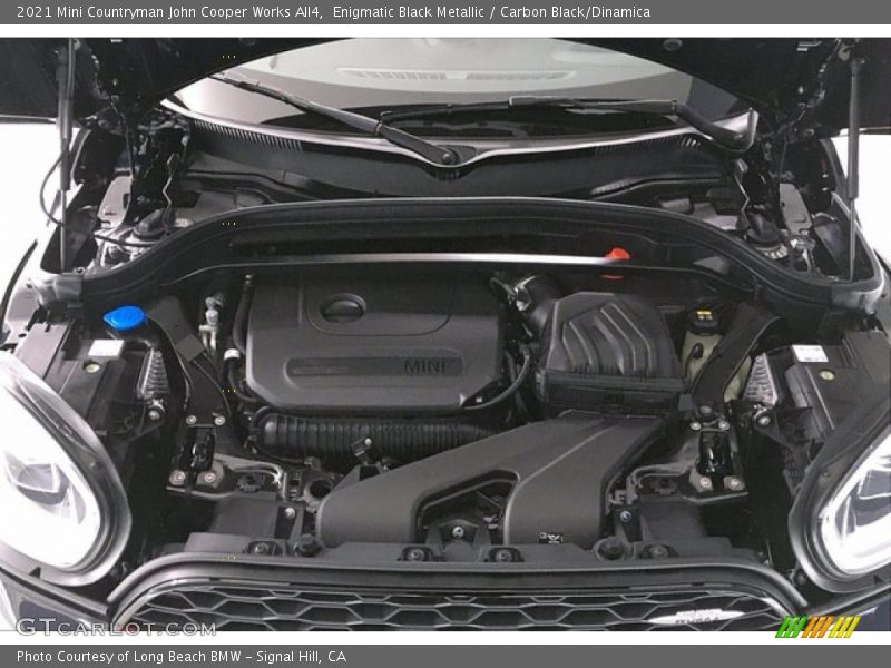 Enigmatic Black Metallic / Carbon Black/Dinamica 2021 Mini Countryman John Cooper Works All4