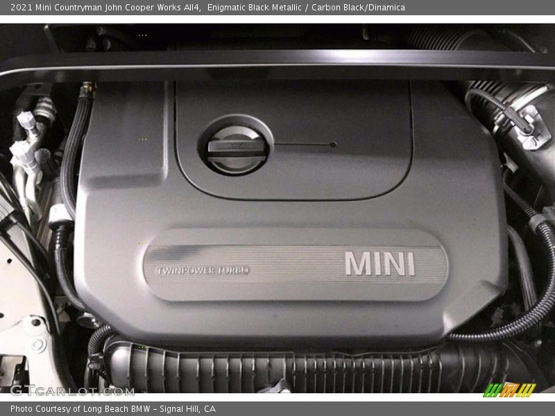 Enigmatic Black Metallic / Carbon Black/Dinamica 2021 Mini Countryman John Cooper Works All4