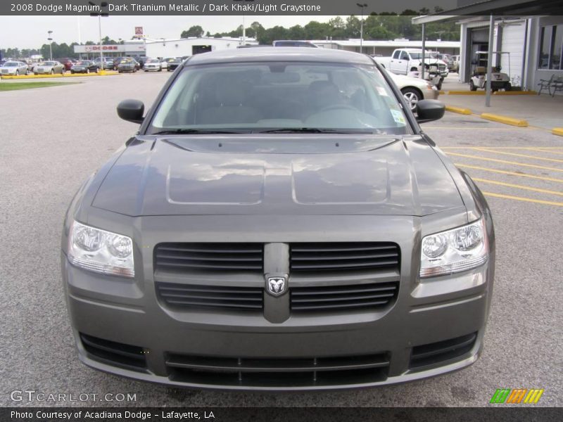 Dark Titanium Metallic / Dark Khaki/Light Graystone 2008 Dodge Magnum