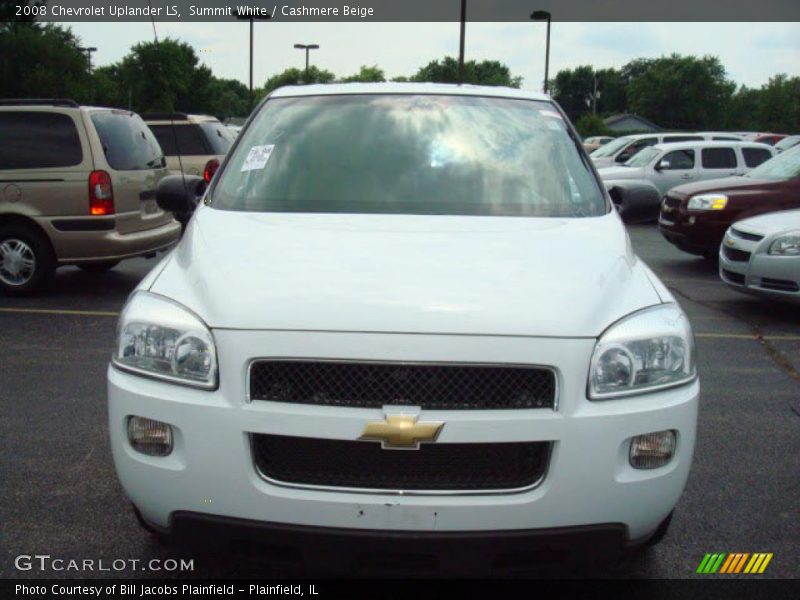 Summit White / Cashmere Beige 2008 Chevrolet Uplander LS
