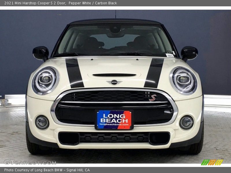 Pepper White / Carbon Black 2021 Mini Hardtop Cooper S 2 Door