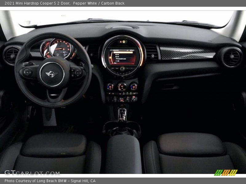 Pepper White / Carbon Black 2021 Mini Hardtop Cooper S 2 Door