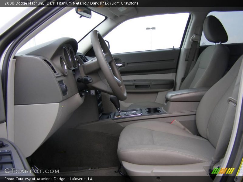 Dark Titanium Metallic / Dark Khaki/Light Graystone 2008 Dodge Magnum