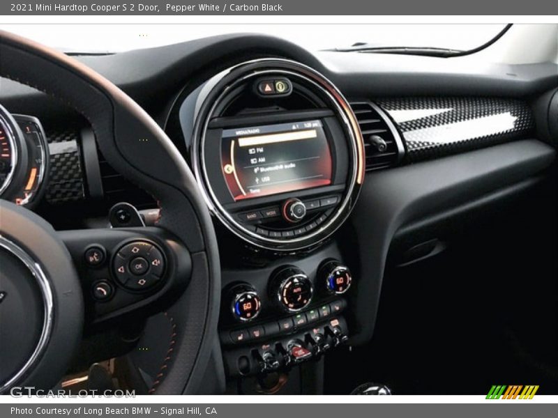 Pepper White / Carbon Black 2021 Mini Hardtop Cooper S 2 Door