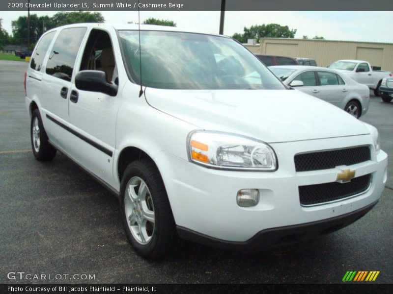 Summit White / Cashmere Beige 2008 Chevrolet Uplander LS