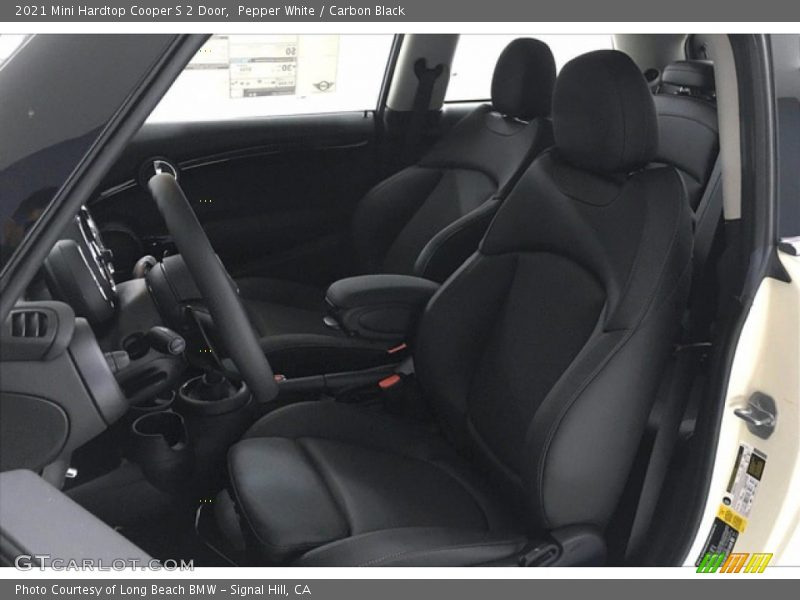 Pepper White / Carbon Black 2021 Mini Hardtop Cooper S 2 Door
