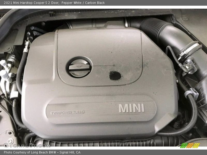 Pepper White / Carbon Black 2021 Mini Hardtop Cooper S 2 Door