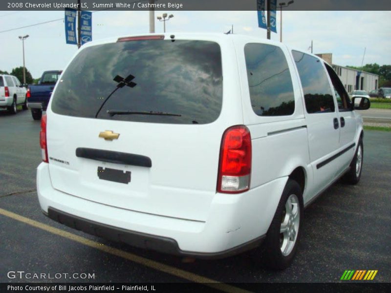 Summit White / Cashmere Beige 2008 Chevrolet Uplander LS