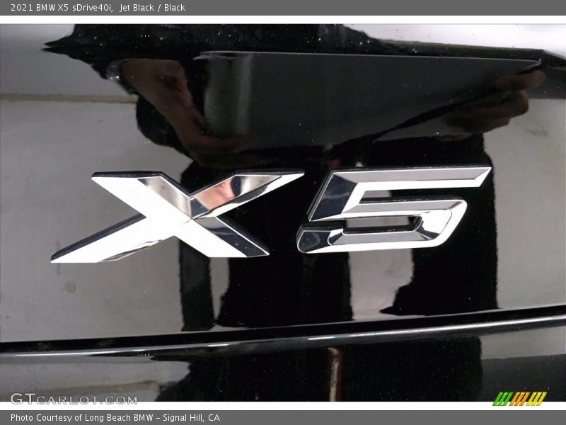 Jet Black / Black 2021 BMW X5 sDrive40i