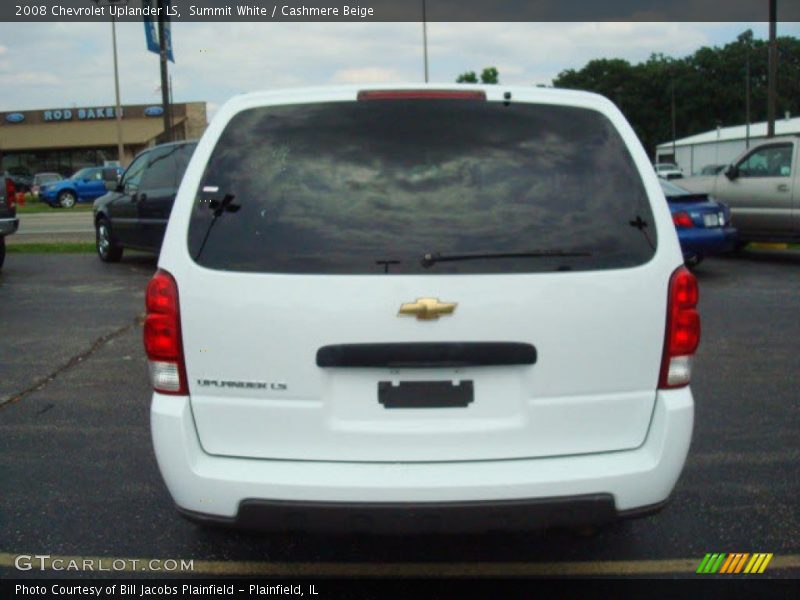 Summit White / Cashmere Beige 2008 Chevrolet Uplander LS