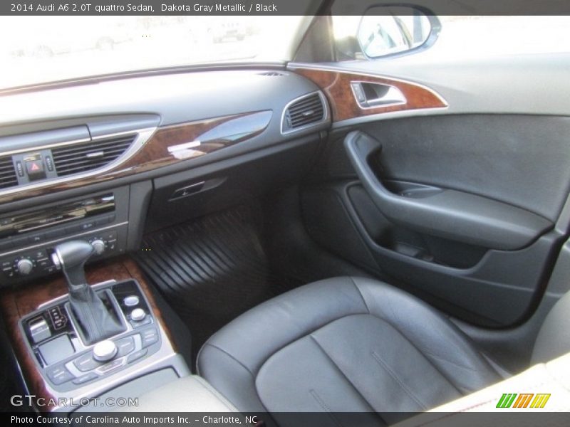Dakota Gray Metallic / Black 2014 Audi A6 2.0T quattro Sedan