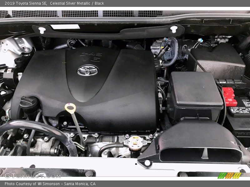  2019 Sienna SE Engine - 3.5 Liter DOHC 24-Valve Dual VVT-i V6