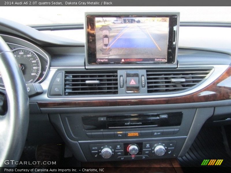 Dakota Gray Metallic / Black 2014 Audi A6 2.0T quattro Sedan