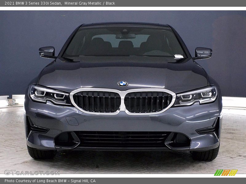 Mineral Gray Metallic / Black 2021 BMW 3 Series 330i Sedan