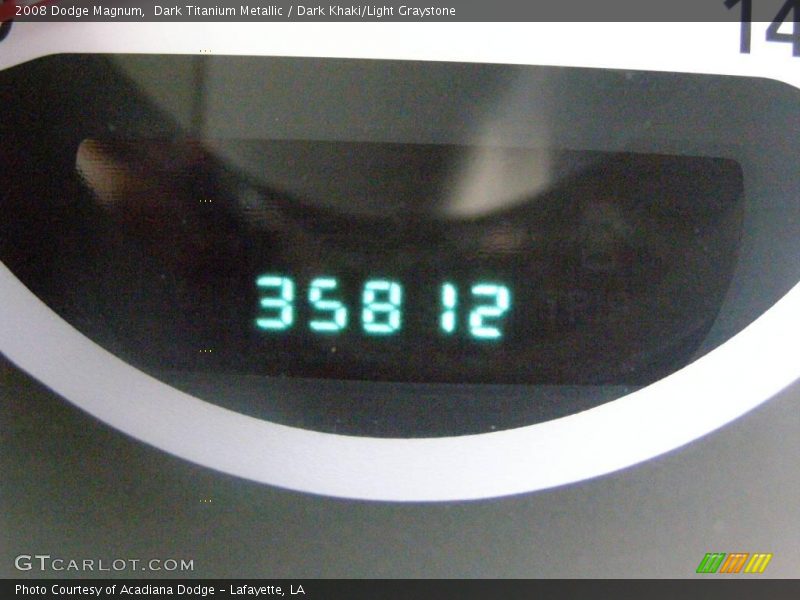 Dark Titanium Metallic / Dark Khaki/Light Graystone 2008 Dodge Magnum