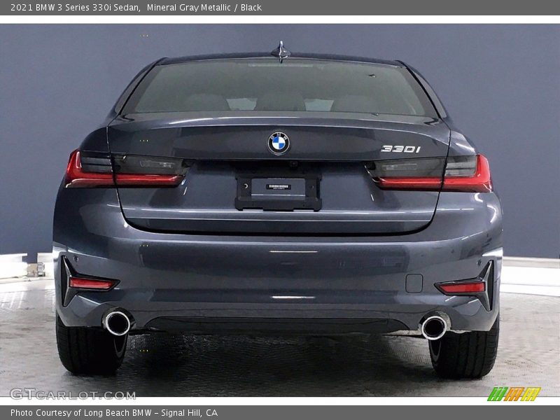 Mineral Gray Metallic / Black 2021 BMW 3 Series 330i Sedan