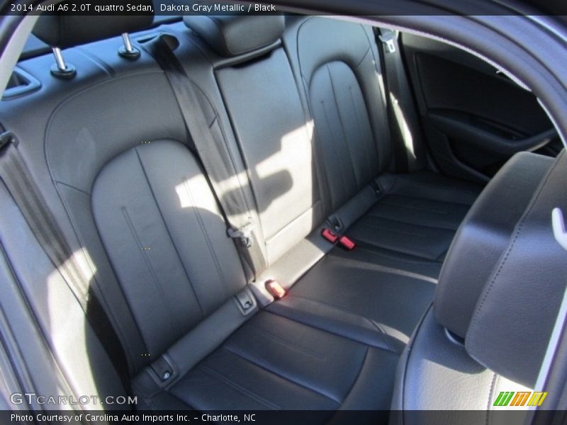 Dakota Gray Metallic / Black 2014 Audi A6 2.0T quattro Sedan