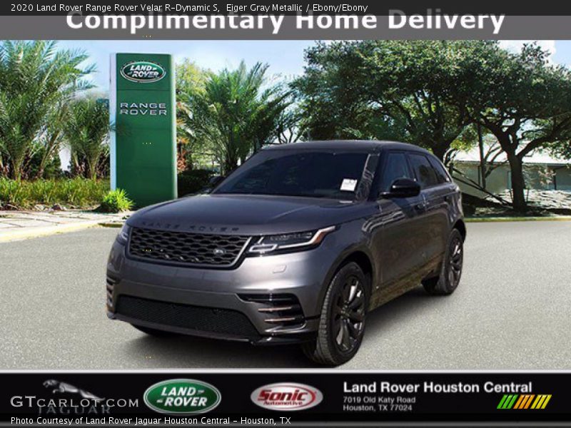 Eiger Gray Metallic / Ebony/Ebony 2020 Land Rover Range Rover Velar R-Dynamic S