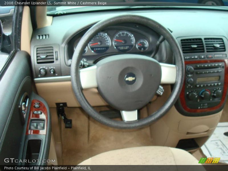 Summit White / Cashmere Beige 2008 Chevrolet Uplander LS