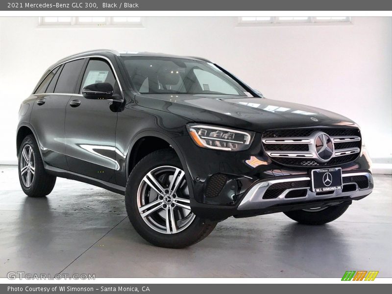 Black / Black 2021 Mercedes-Benz GLC 300