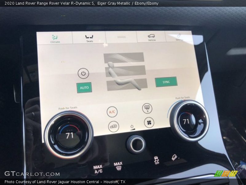 Eiger Gray Metallic / Ebony/Ebony 2020 Land Rover Range Rover Velar R-Dynamic S