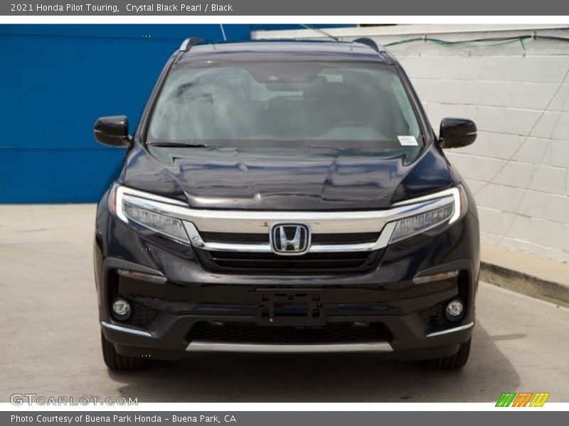 Crystal Black Pearl / Black 2021 Honda Pilot Touring