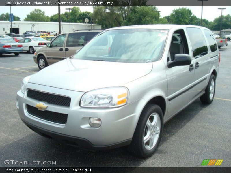 Silverstone Metallic / Medium Gray 2008 Chevrolet Uplander LS