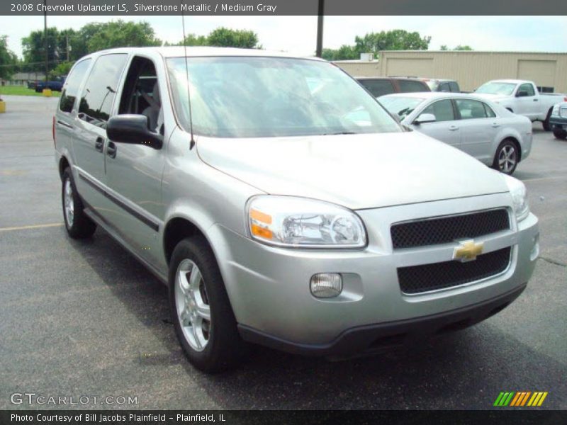 Silverstone Metallic / Medium Gray 2008 Chevrolet Uplander LS